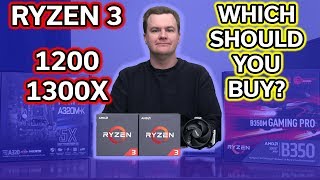 Ryzen 3 1200 vs 1300X  Which Should You Buy [upl. by Griffith462]