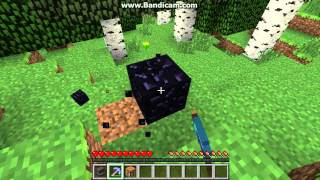 How Fast A Diamond Pickaxe Efficiency 5 V Mines Obsidian In Minecraft [upl. by Dosia]