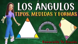 📏🔺Los Ángulos y Sus Tipos  Ejemplos y Ejercicios Fáciles🎯✏️ [upl. by Donetta]