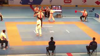 Ushiro Geri amp Ren Zuki  13th SKIF WCH 2019  Hiyori Kanazawa  Ushiro Geri amp Ren Zuki [upl. by Halilahk]