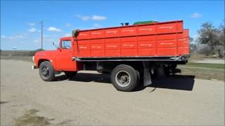 1958 Ford F600 grain truck for sale  sold at auction December 30 2013 [upl. by Eillil]