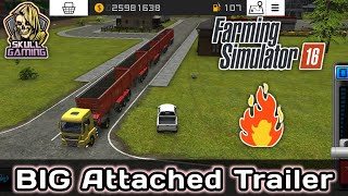 FS16 How to Do this 5 Attached Trailer in Faming Simulator 16 skullgaming farmingsimulator [upl. by Adahsar160]