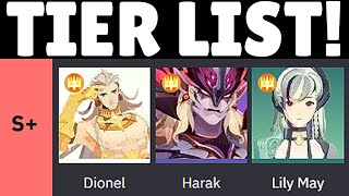 Updated PVPDR Tier List w HARAK AFK Journey [upl. by Tloc8]