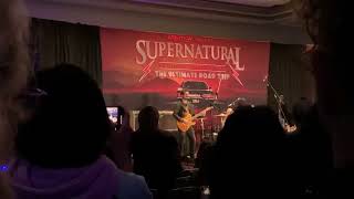 Jensen Ackles singing “Whipping Post” at the 100th Saturday Night Special with Louden Swain SPNSF23 [upl. by Tekcirk]