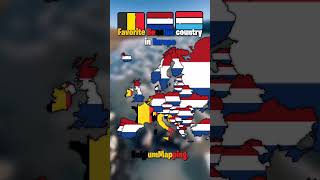 Favorite Benelux country in Europe mapper europe mapping map geography shorts africa benelux [upl. by Aseretairam]