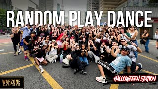 KPOP IN PUBLIC CHALLENGE RANDOM PLAY DANCE HALLOWEEN EDITION in SÃO PAULO BRAZIL by WARZONE [upl. by Binny988]