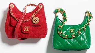 CHANEL METIERS DART COLLECTION 202324 ❤️ CHANEL HOBO BAGS [upl. by Asela192]