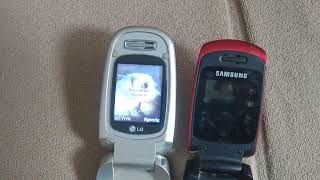 LG MX200 vs Samsung Sgh C276  Speed Comparison [upl. by Veradia50]