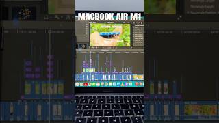 MacBook Air M1 FCP Export Speed Test  FinalCut Pro Export Test shorts [upl. by Llevram]