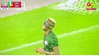 NIGERIA 30 BENIN All Goals amp Extended Highlights Victor Osimhen Ademola Lookman AFCON Q 2025 [upl. by Nickolaus]