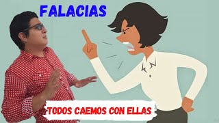 Te presento 5 falacias  FALACIAS LÓGICAS Parte 1 [upl. by Annoed]