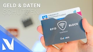 So schützt du deine Daten und dein Geld  RFIDNFC Blocker  NilsHendrik Welk [upl. by Deck]