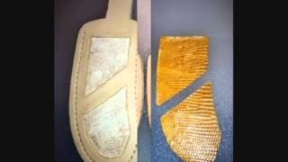 Making an Inlaid Custom Knife Sheath [upl. by Charteris]