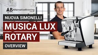 Nuova Simonelli Musica Coffee Machine Review [upl. by Winton]