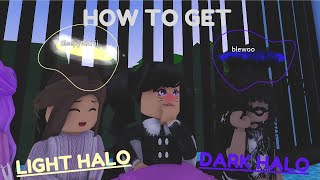 Light amp Dark Halo Answers  Old Royale High Lobbies ROBLOX [upl. by Gniy]