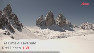 LIVE Tre Cime di Lavaredo  3 Zinnen Dolomites [upl. by Alvis]