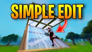 I Tried SIMPLE EDIT In OG Fortnite [upl. by Gunn]