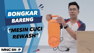 BONGKAR BARENG  UNBOXING REWASH MESIN CUCI PORTABLE [upl. by Buchalter256]