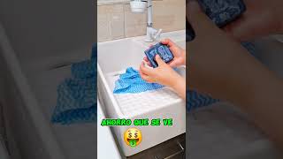 No más desperdicio de tu jabón en barra y no dejar manchas en tu lavado 🤙tips hack aseo [upl. by Aibara]