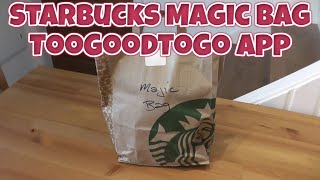 Opening a TooGoodToGo Magic Bag from Starbucks [upl. by Odrarej]