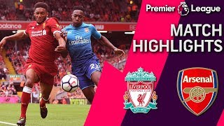 Liverpool v Arsenal  PREMIER LEAGUE MATCH HIGHLIGHTS  NBC Sports [upl. by Ahsemrac]