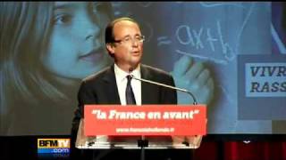 François Hollande dévoile son quotrêve françaisquot [upl. by Aitsirt]