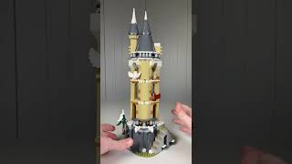 LEGO Harry Potter Hogwarts Castle Owlery Review [upl. by Yllet]