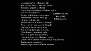 Cuando Vuelven Las Voces [upl. by Jolyn]