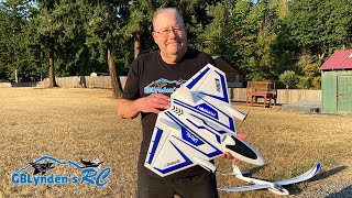 Billls Eflite Ultrix 600mm BNF Basic Maiden Flight Review At Log Show [upl. by Cusack250]