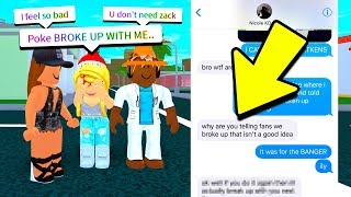 TELLING FANS WE BROKE UP ON HER ACCOUNT Roblox [upl. by Embry]