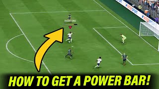 How To Get the Power Bar Above Players on FC 25 [upl. by Scot]