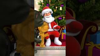 Tom  Santa help take care ginger please  talking Santa meet ginger shorts [upl. by Glennon]