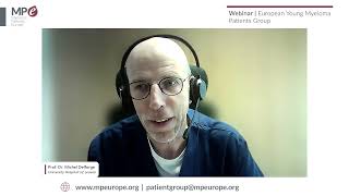 MPE webinar  Disease and treatment specificities for young myeloma patients [upl. by Harias]