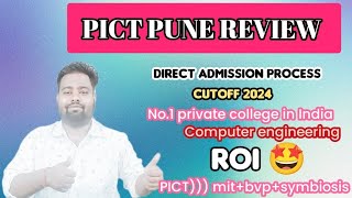 PICT Pune College review 🔥Direct Admission process Fee Placement Best college for cse  Roi 🤩 [upl. by Daggna]