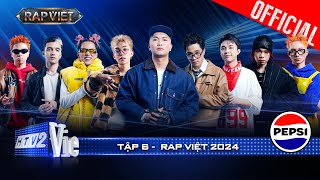 Rap Việt 2024 Tập 6 Bigteam 20 xuất trận quotgiải đố các phép toánquot khai mạc vòng Đối Đầu [upl. by Joanie685]