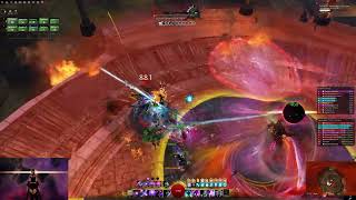 GW2  Old Lions Court CM  Heal Boon Chronomancer QuicknessAlacrity Main Tank Portal [upl. by Simmie]