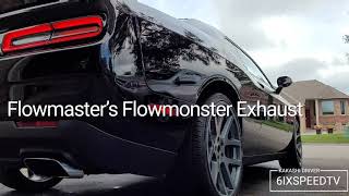 Flowmonster Exhaust on Dodge Challenger RT 57L Hemi [upl. by Inafit]