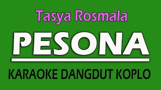 Terpesona Karaoke Koplo Lirik Tanpa Vokal  Female Key [upl. by Aleirbag590]