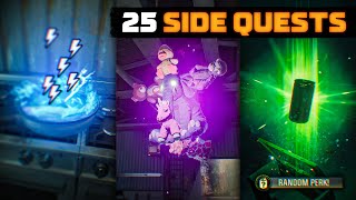 Terminus  All 25 Solved Side Quests BO6 Zombies [upl. by Brindle481]