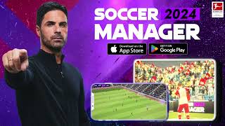 Soccer Manager 2024  Gameplay Trailer [upl. by Htide142]