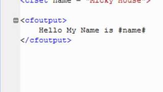 ColdFusion  Basic Tutorial 101 [upl. by Nnyleitak332]