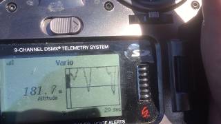 Spektrum DX9 Variometeraltitude gauge [upl. by Miarhpe]