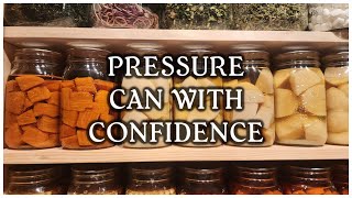 STOCK YOUR PANTRY  PRESSURE CANNING POTATOES [upl. by Yenruogis]