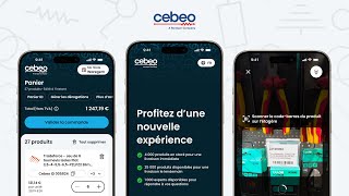 Nouvelle application mobile  Cebeo [upl. by Lampert105]