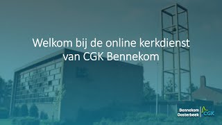 Kerkdienst CGK Bennekom  Zondag 21 januari 1830 [upl. by Azilanna]