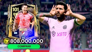 FICHO A MESSI UTOTS en FC 24 Mobile  800 MILLONES DE MONEDAS [upl. by Anifares]