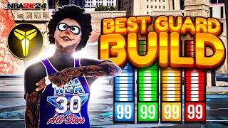 THIS 66 WITH A 98 MIDRANGE IS THE BEST GUARD BUILD IN NBA 2K24 BEST BUILD  BEST JUMPSHOT [upl. by Anial]