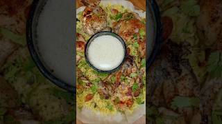 Jordanian 🇯🇴dish mansaf expression of love for Palestinehomemadecuisine recipe food [upl. by Einohtna918]