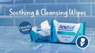 Anusol offers even more relief with 🆕 Flushable amp Biodegradable Wipes 15quot [upl. by Evania72]