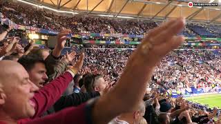 HEY JUDE England fans serenade Jude Bellingham at Euro 2024 [upl. by Oberg]